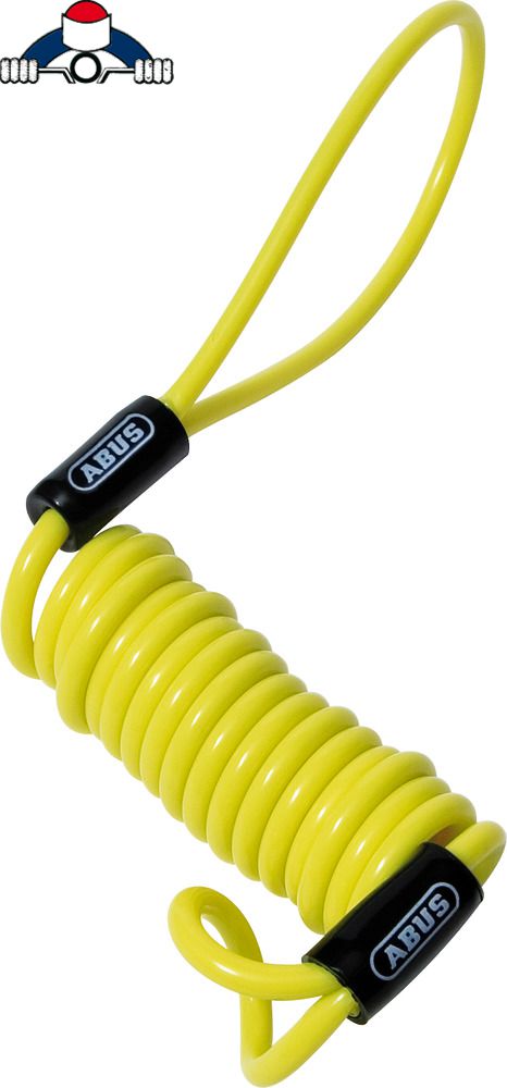 abus reminder alarmkabel memory cable geel
