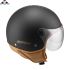 HELM BEON DESIGN MAT ZWART BRUIN LUXE XL