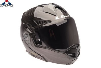 HELM LS2 FF901 ADVANT X SOLID GLANS CARBON MAAT: L