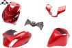 KAPPENSET ZIP-2000 SP AUDI BORDEAUX RED 24TAKT
