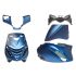 KAPPENSET ZIP-2000 SP BMW M45I BLUE BLAUW 24TAKT