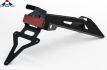 KENTEKENPLAATHOUDER ALUMINIUM ZWART APRILIA RS457