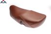 LEDEREN BUDDYSEAT VESPA LXSLXV BRUIN ORIGINEEL