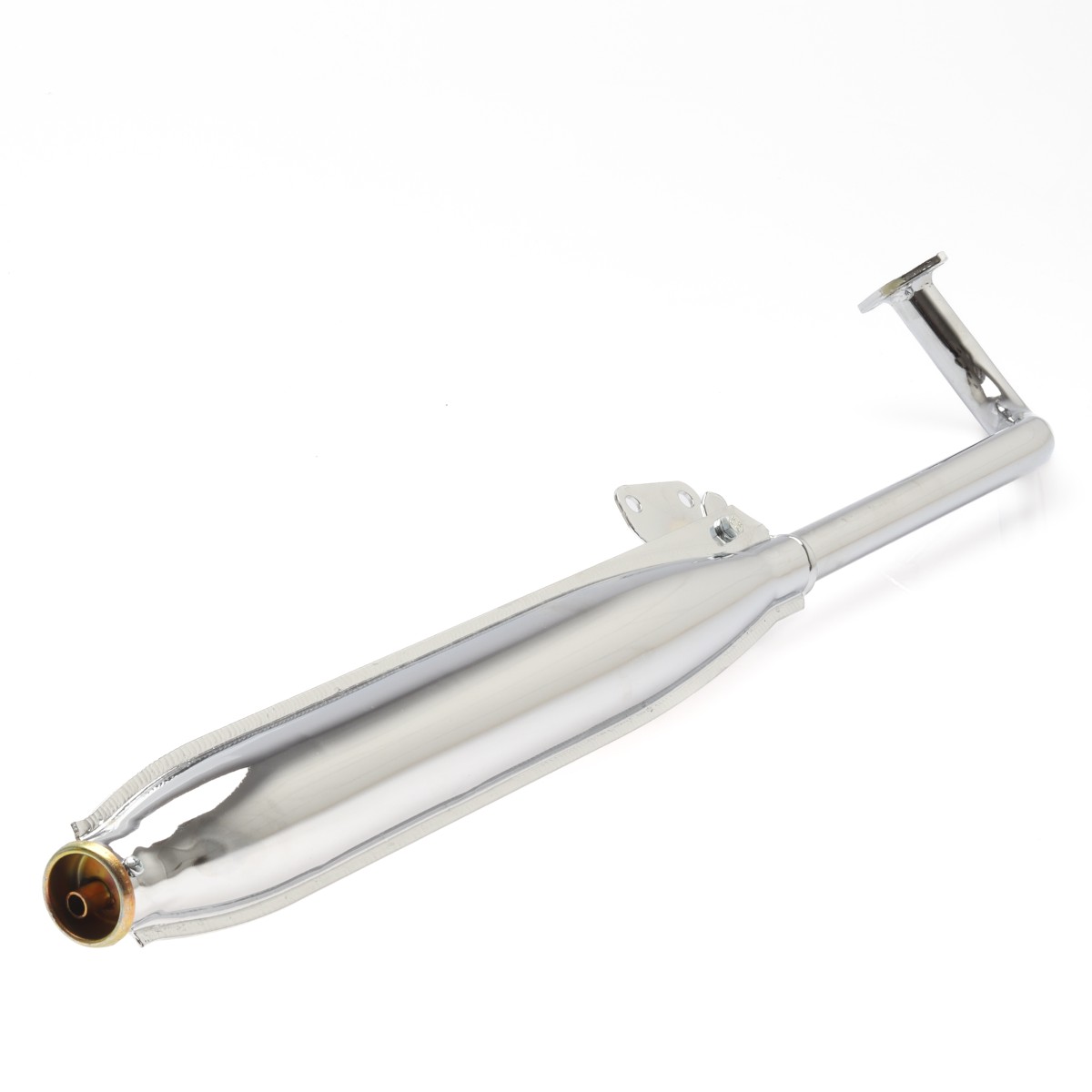 UITLAAT TOMOS A35 NT EURO2 CHROOM 25MM | Leertouwer Bromfietsen B.V.