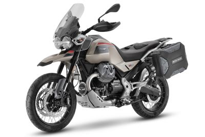 MOTO GUZZI V85 TT TRAVEL E5+ BRONZO DESERTO